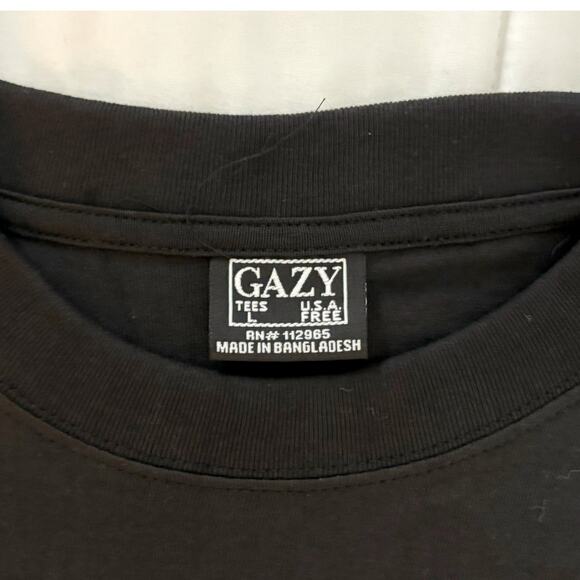 Gazy Black Bike Week Ocean City MD 2009 Long Sleeve T-Shirt Womens Size L - Picture 3 of 7